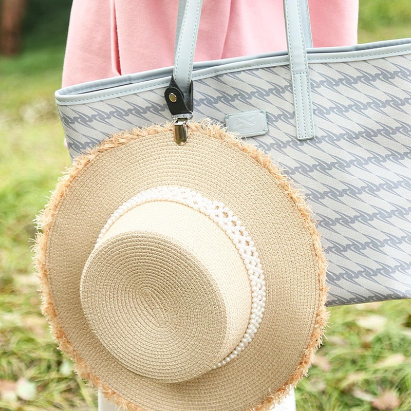 4 Pack Travel Hat Clip, Leather Hat Clips Hands-Free Hat