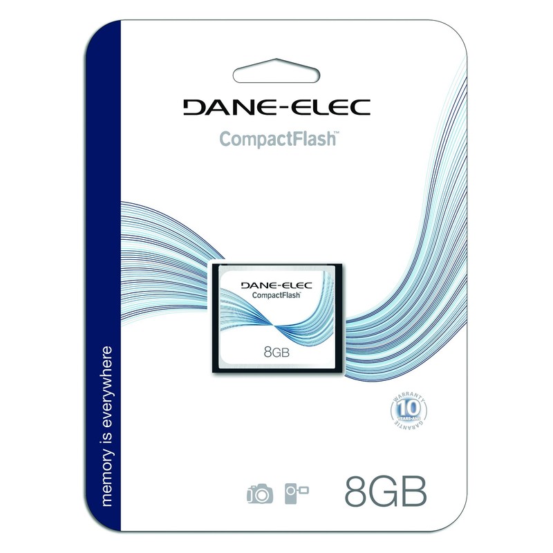 Dane-Elec 8 GB CompactFlash Memory Card DA-CF-8192-R