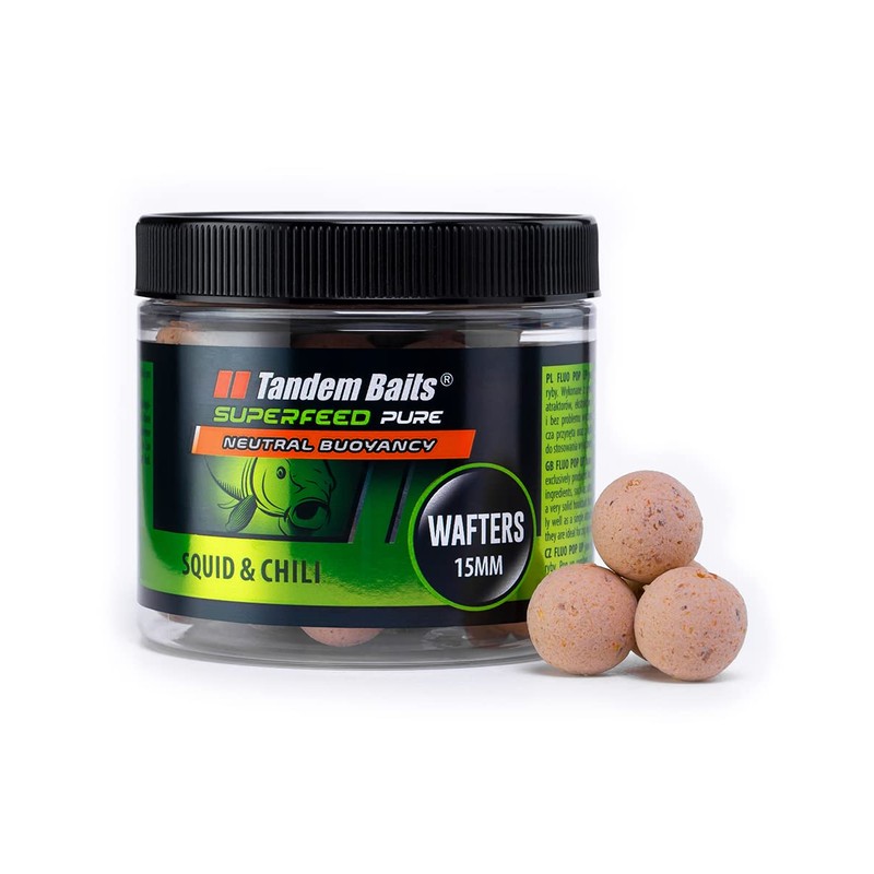 Tandem Baits SuperFeed Pure Wafters Fish & Robin Red Carp