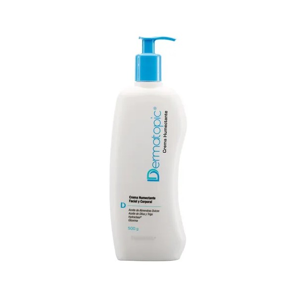 Crema Humectante De Uso Facial Y Corporal Dermatopic 500 G