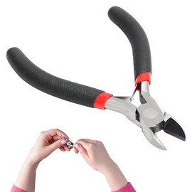 Wire Cutters for Crafting,1 PCS Wire Jewellery Cutters,Precision Wire Cutter,Small Side Cutters,Flush Cutters Guitar String Cutterd Florist Wire Cutters Tools for Floral Guitar Strings Cut Needs