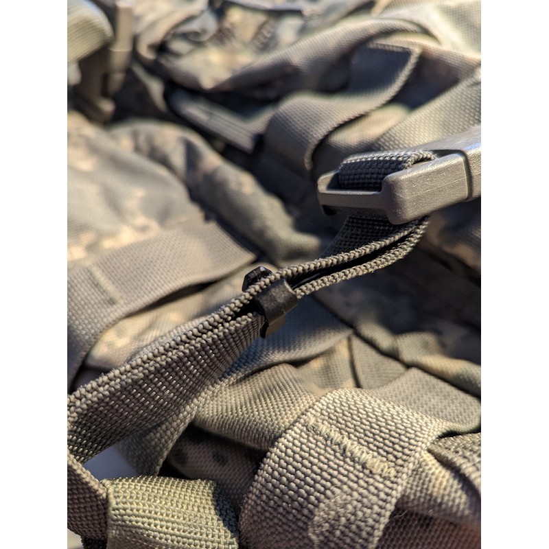 Hanks Surplus Heavy Duty Reusable Molle Backpack Webbing Strap Fastening