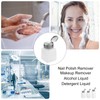 HARFINGTON 4pcs Solvent Alcohol Dispenser 120ml/180ml/200ml/250ml Nail Polish Remover Push