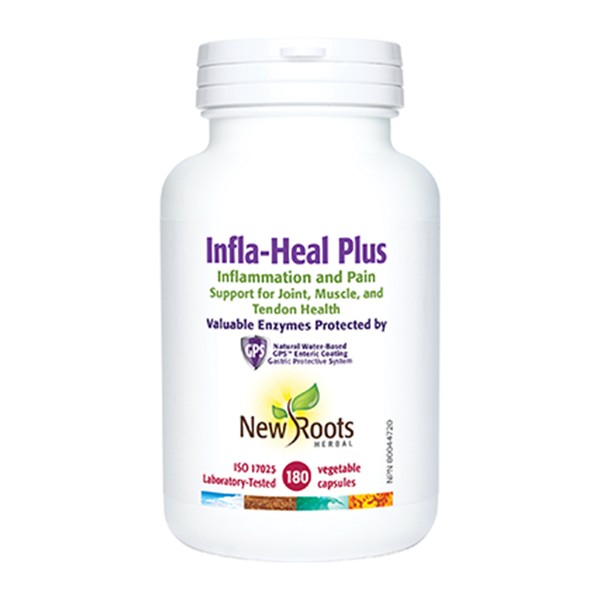 New Roots Infla-Heal Plus 180 Veggie Caps