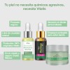 Kit Facial Antiedad Serum Retinol Crema Y Aceite De Moringa