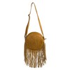 STS Ranchwear Premium Full Grain Leather Wayfarer Sage Fringe Crossbody