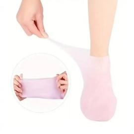 Silicone Moisturizing Socks Dry Feet Care Heel Dead Feet Foot Care Foot Care Socks Skin / 실리콘 보습 양말 발 건조 케어 발뒷꿈치 발각질 발관리 풋케어양말 스킨