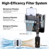 hygger Aquarium HOB Filter 105 GPH for 5-15 Gallon Fish