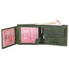 WILDHORN® RFID Protected Genuine Leather Wallet for Men, Green Hunter,