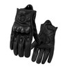 FXC - Guantes de cuero premium para motocicleta de dedo