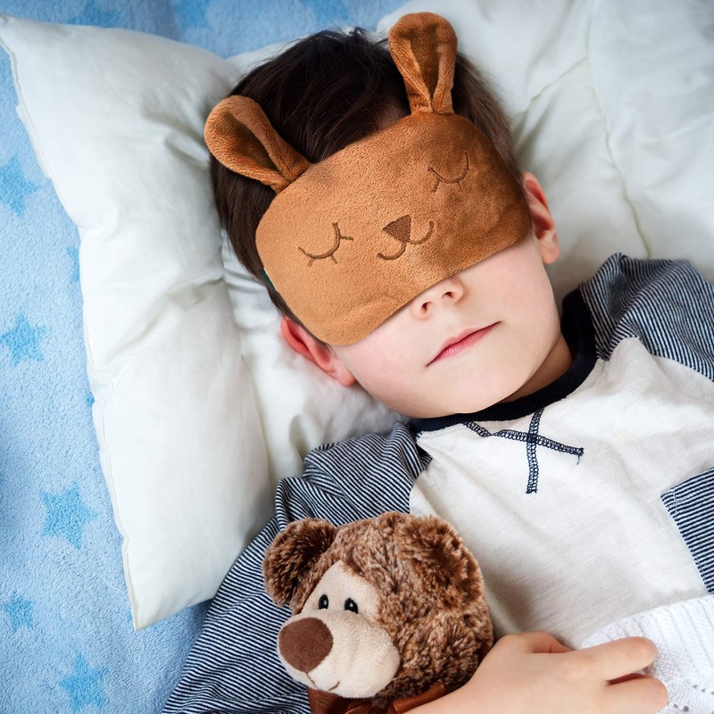 iwobi Pack of 5 Cute Rabbit Eye Mask Women's Sleep