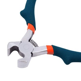 LEONTOOL Mini End Nipper Pliers 4 Inches End Cutting Pliers Micro Jewelry Beading Making Tool Convex Shoulder Grip Precision Handcraft Making Hand Tool