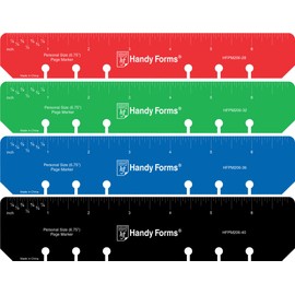 Personal Size Page Markers, Set of 4