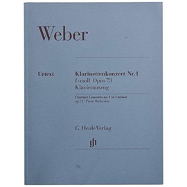 Konzert 1 F-Moll Op 73 Klar Orch. Klarinette, Klavier: Besetzung: Klarinette und Klavier (G. Henle Urtext-Ausgabe)