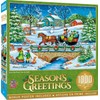 MasterPieces 1000 Piece Christmas Jigsaw Puzzle - Over The River