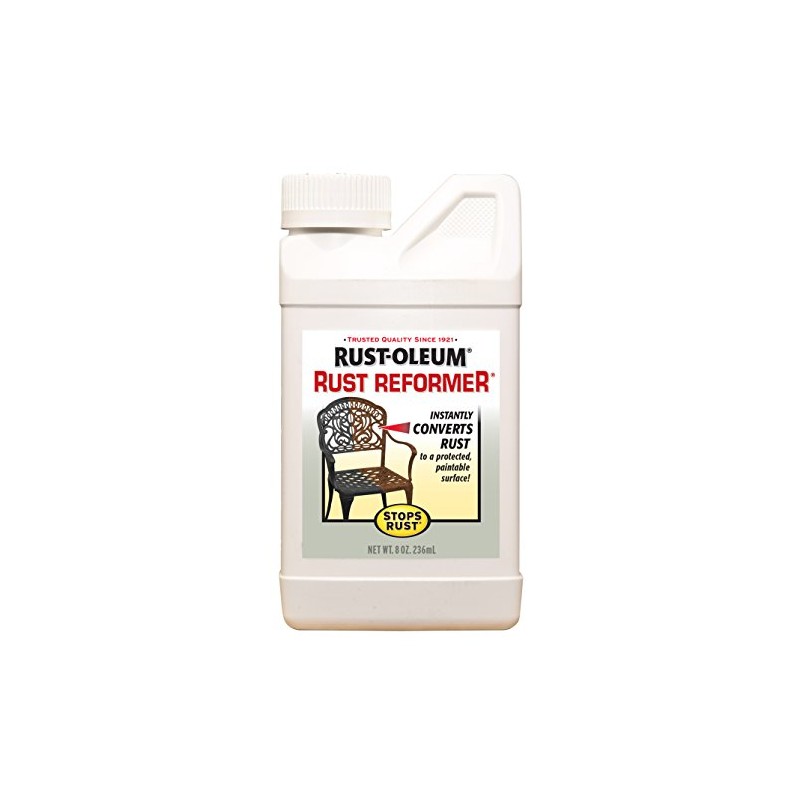 Rust-Oleum 7830730 Stops Rust Rust Reformer Formula, 8 oz, Black
