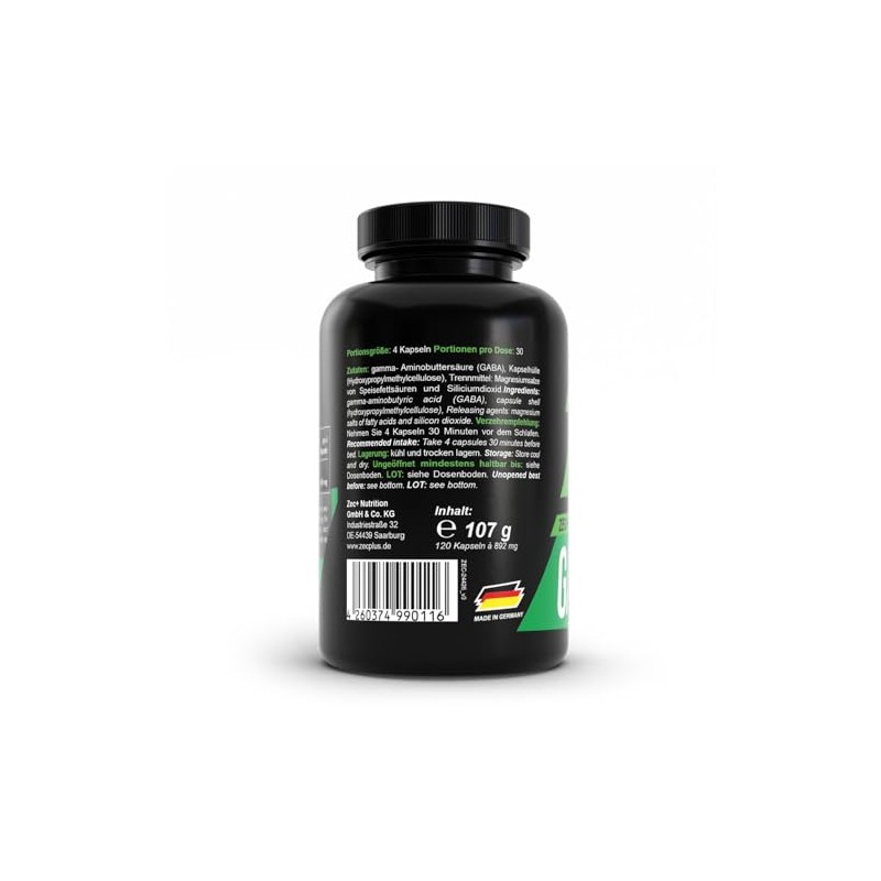 Zec + GABA Sleep Amino Acid | shortened Sleep Time