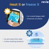 REVIX Large Ice Packs for Injuries Reusable, 2 Packs Hot