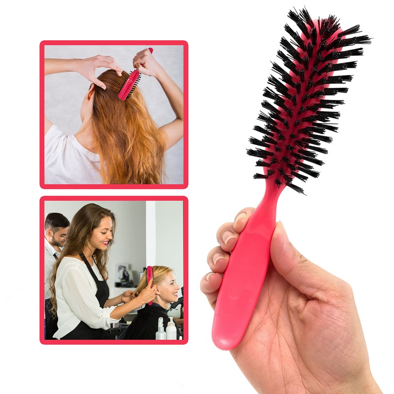 Styling Gear Cepillo Para Desenredar El Cabello Cerdas De Nailon