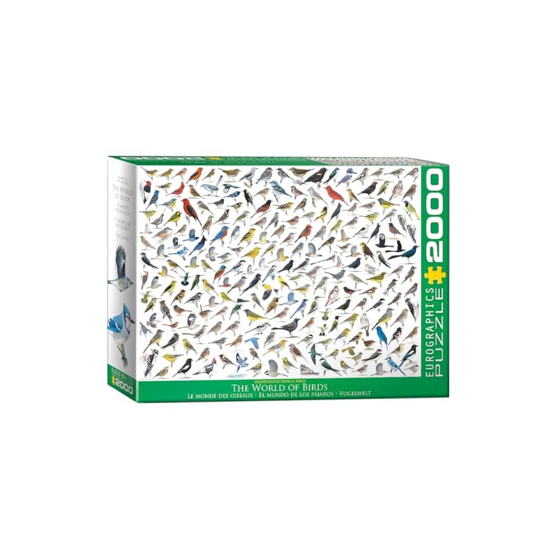EuroGraphics The World of Birds (2000 Piece) Puzzle (8220-0821)