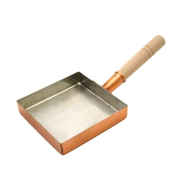 Shinkodo Made in Japan Pure Copper, Egg Grill, 5.9 inches (15 cm), Gift Wrapping Specifications
