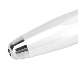 VGEBY Spinner Pen, Fingertip, Luminous Ballpoint Pen, Finger Spinning Writing Pen with LED Light for Stress Relief (Silver)