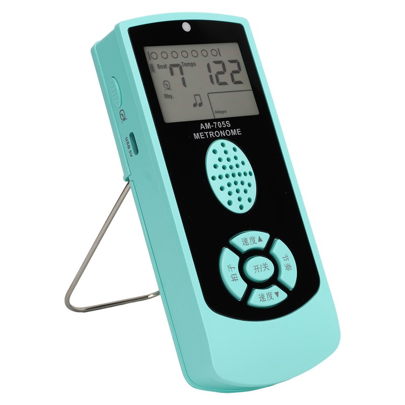 Electronic Metronome Rechargeable High Accuracy Universal Digital Metronome for Guitar