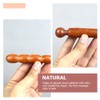 Beavorty 3Pcs Wooden Reflexology Sticks Foot Hand Massage Wooden Stick
