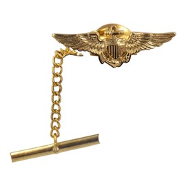 Vanguard US Navy (USN) Aviator Tie Tac - Gold Clutch Back Emblem