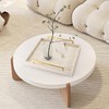 Large Ottoman Tray for Coffee Table,Square Shagreen Leather Decorative Tray