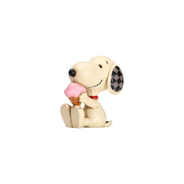 enesco Jim Shore Snoopy Ice Cream Mini 6005953