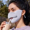 2025 New Partitioned Thermal Mask - Autumn/Winter Windproof & Warm, 3D Eye Protection, Luxurious, One Size Fits All Curry 20ea