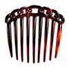 Caravan 9 Teeth Chain Like Design Tortoise Shell French Twist