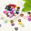 PATIKIL PATIKIL Heart Crystals Stone, 20 Pcs Natural Crystal Polished