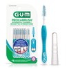 GUM Proxabrush Go-Betweens Interdental Brushes, Wide, Plaque Removal, 8 Count
