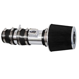 Rtunes Racing Short Ram Air Intake Kit + Filter Combo BLACK Compatible For 09-14 TL 3.5L / 2010 TL 3.7L / 09-12 Honda Accord / 10-12 Honda Crosstour 3.5L