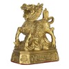 Qilin Ornament Brass Home Desktop Statue Collection Lucky Animals Crafts