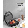 Yabano Sandwich Maker, 3 in 1 Waffle Maker, Toaster and