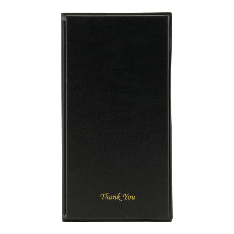 Securit Basic Menu Range - Faux Leather Bill Presenter for