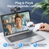 EMEET Nova 4K Webcam 4K Webcam with 2 Noise Cancelling
