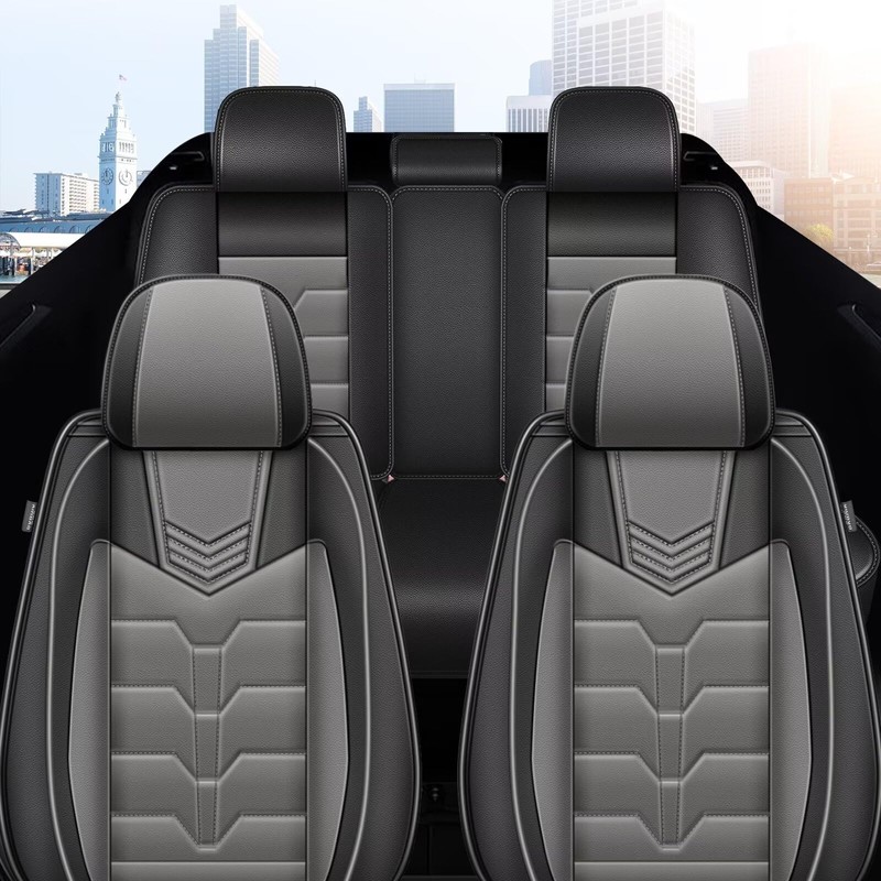 IKABEVEM Seat Covers Fit for Ford Maverick 2022-2025 Full Set