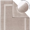 herzbach home Badvorleger 100% Baumwolle | Duschvorleger | 1.000 g/m²