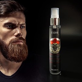 ACEITE PARA BARBA Y BIGOTE DE BERGAMOTA, EUCALIPTO Y ROMERO MACARIO