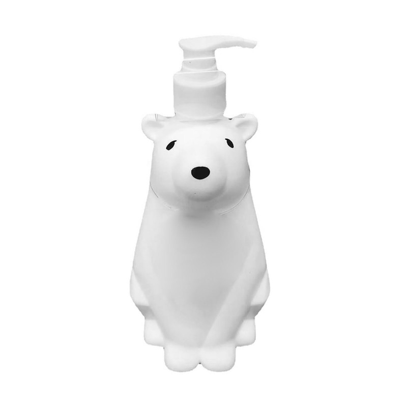 Soap Dispenser Bottle Cute Bear Shape Large Capacity Pump Dispenser