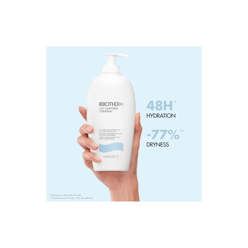 Biotherm Leche corporal antisecado, 13.4 onzas