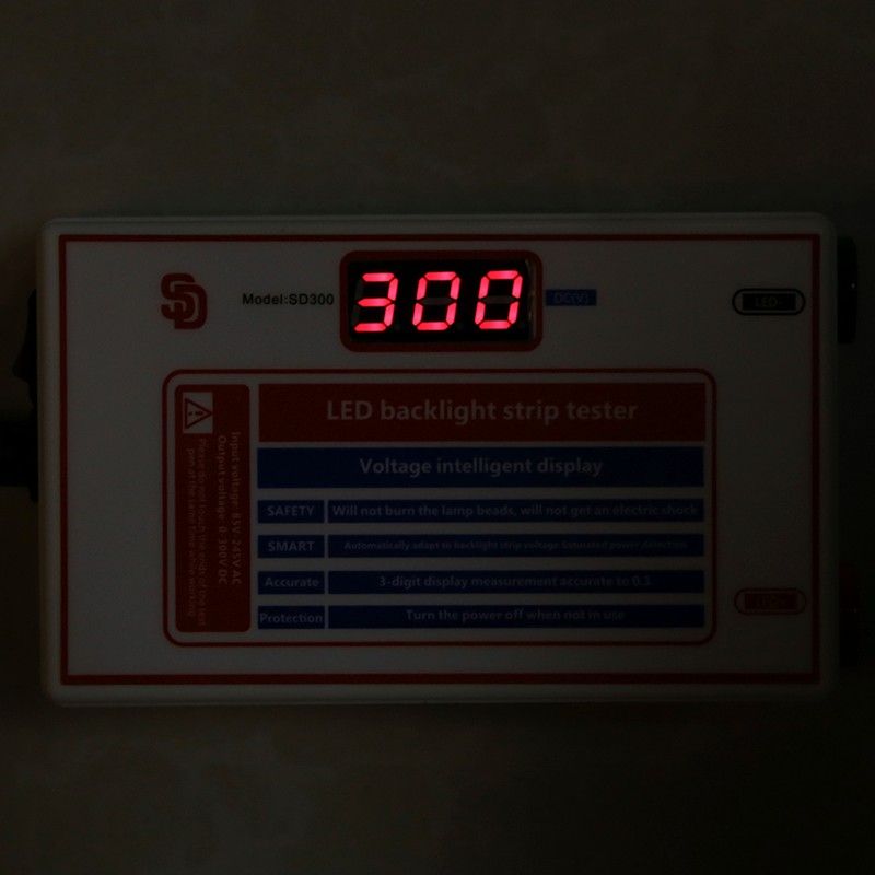 SD300 High Brightness LED Light Bar Tester Free Split Screen