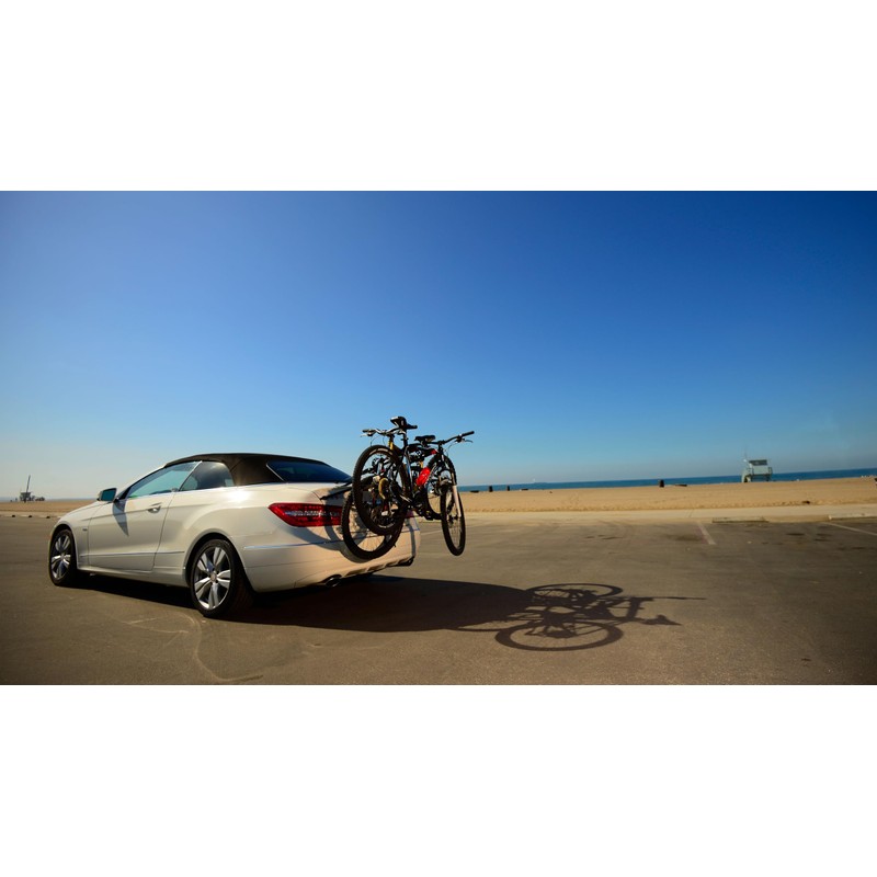 Allen Sports Deluxe 2-Bike Trunk Mount Rack, Model 102DN-R, Black