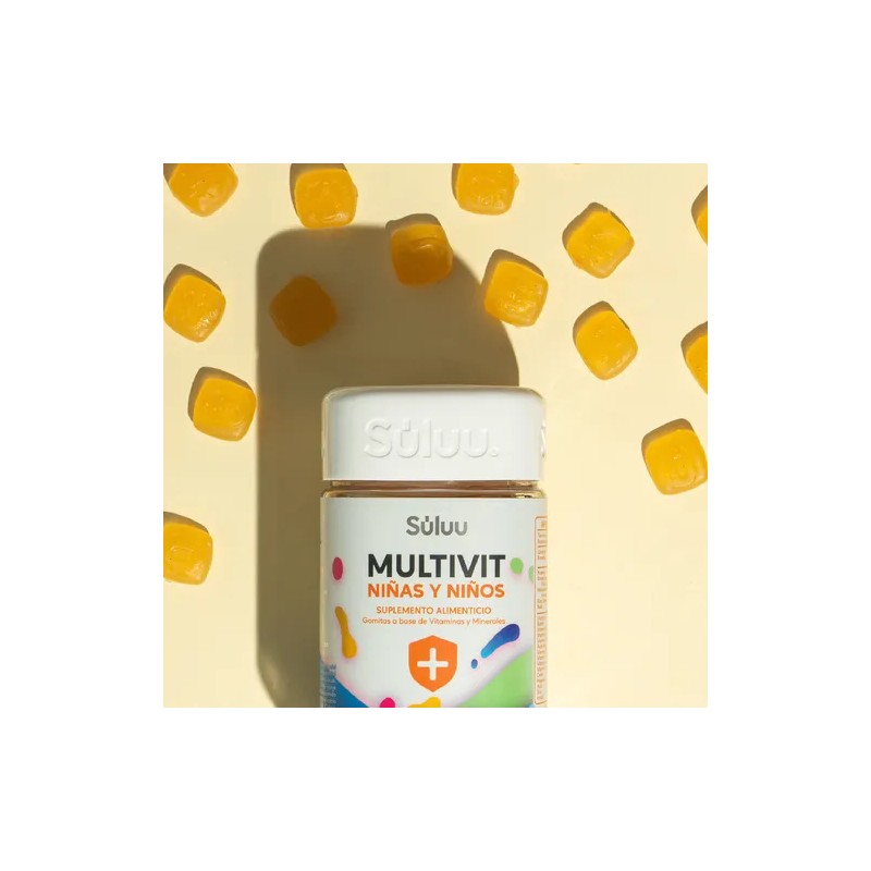 Súluu Multivitaminico Niños | Gomitas | Sistema Inmunológico Fuerte |