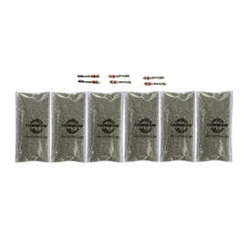 Stainless Steel Tire Balancing Beads - 6 bags of 8 oz (48 total) fits 4 tires + 6 FREE Filtered Cores