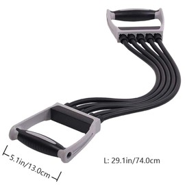 Abaodam Spring Exerciser Chest Expander Fitness Equipment Elastic Chest Developer